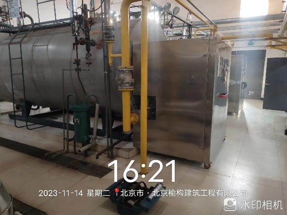 北京榆构公司构件厂锅炉低氮改造